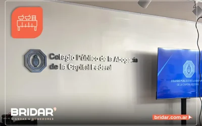 Caso de éxito en alimentación corporativa: Bridar y el evento del Colegio de Abogados