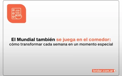 El Mundial también se juega en el comedor: cómo transformar cada semana en un momento especial