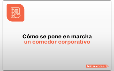 Cómo se pone en marcha un comedor corporativo